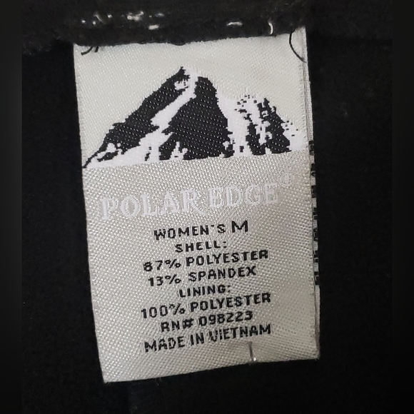 Polar Edge~Woman Size M~ Black Snowboard Pants Water ResistantWind Proof. - Picture 7 of 9